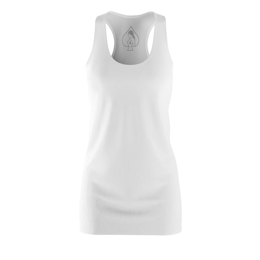White American Naughty HotWife Racerback Dress