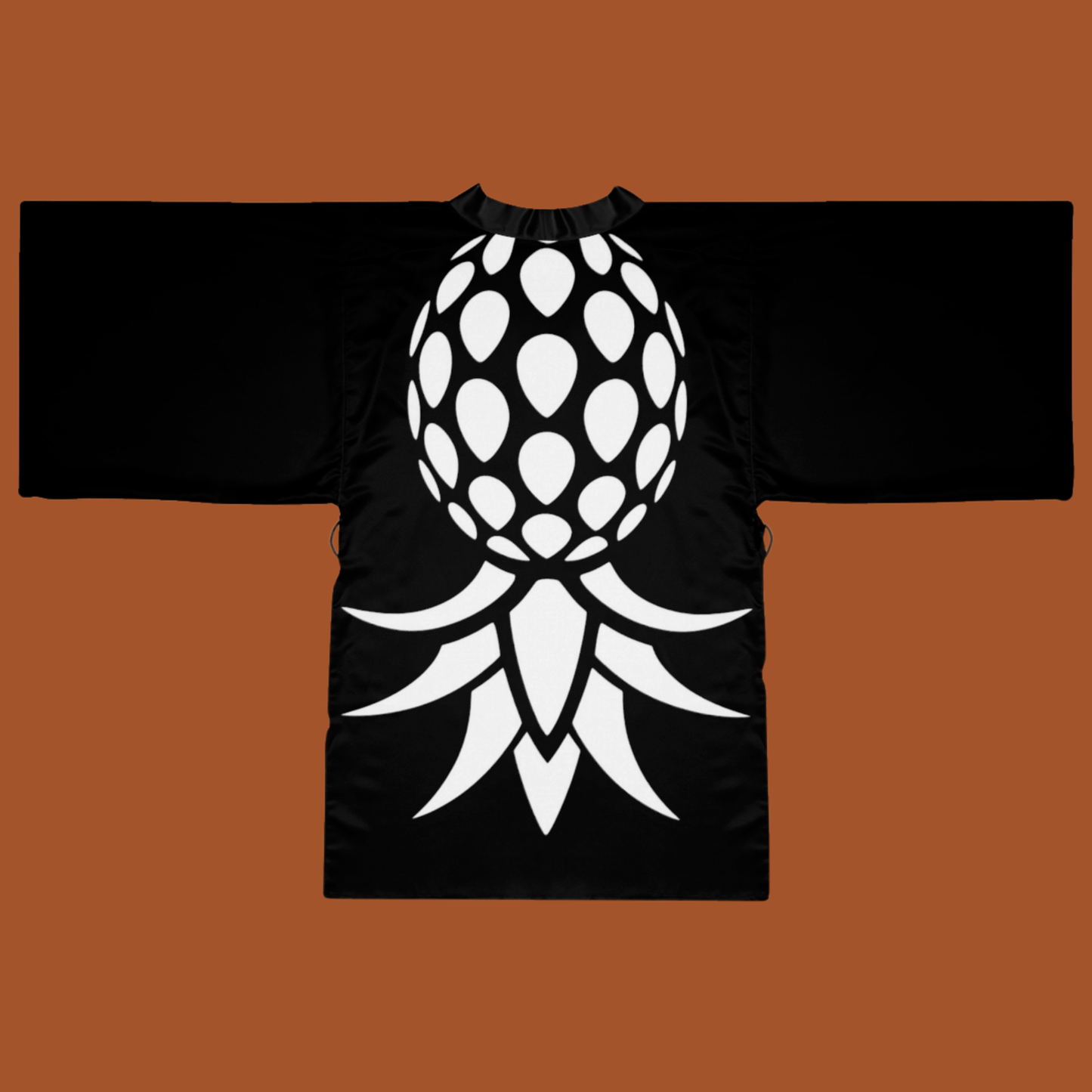Private Stock™ Bronze SwingApple Kimono Luxury Satin Robe Featuring the Signature SwingApple Design