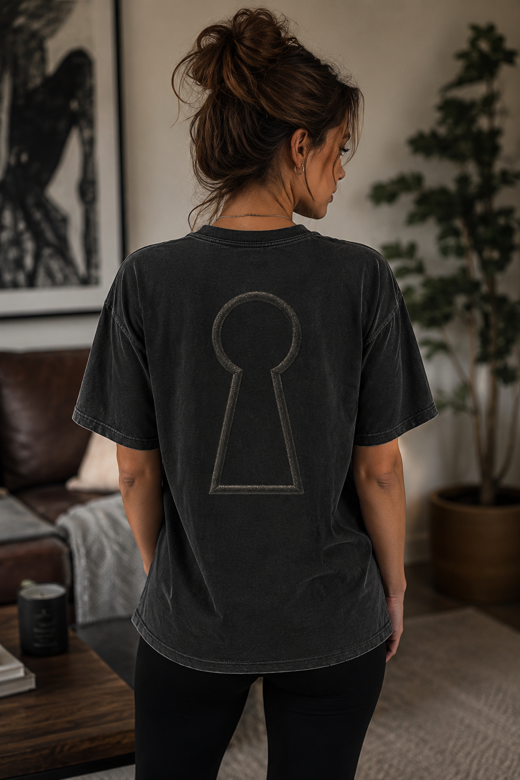 Discreet BDSM Keyhole Tee