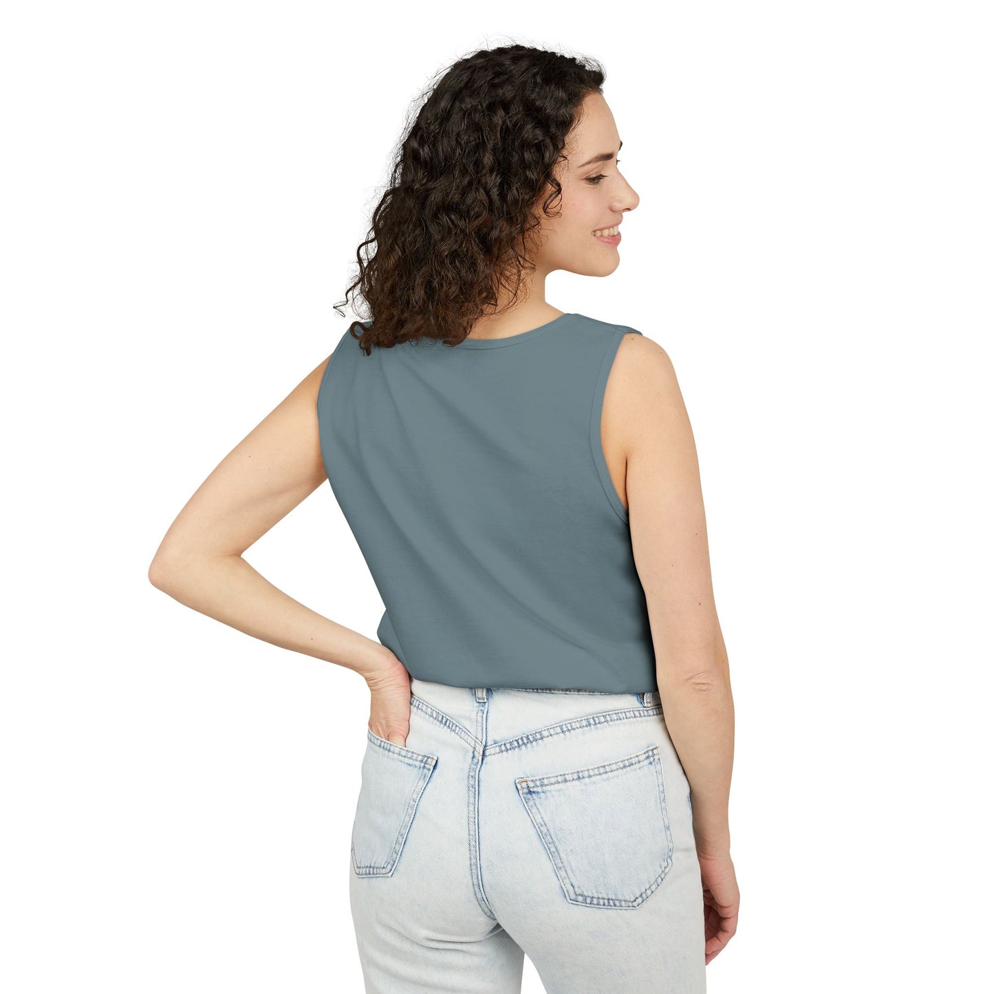 American Naughty HotWife Silhouette Tank Top
