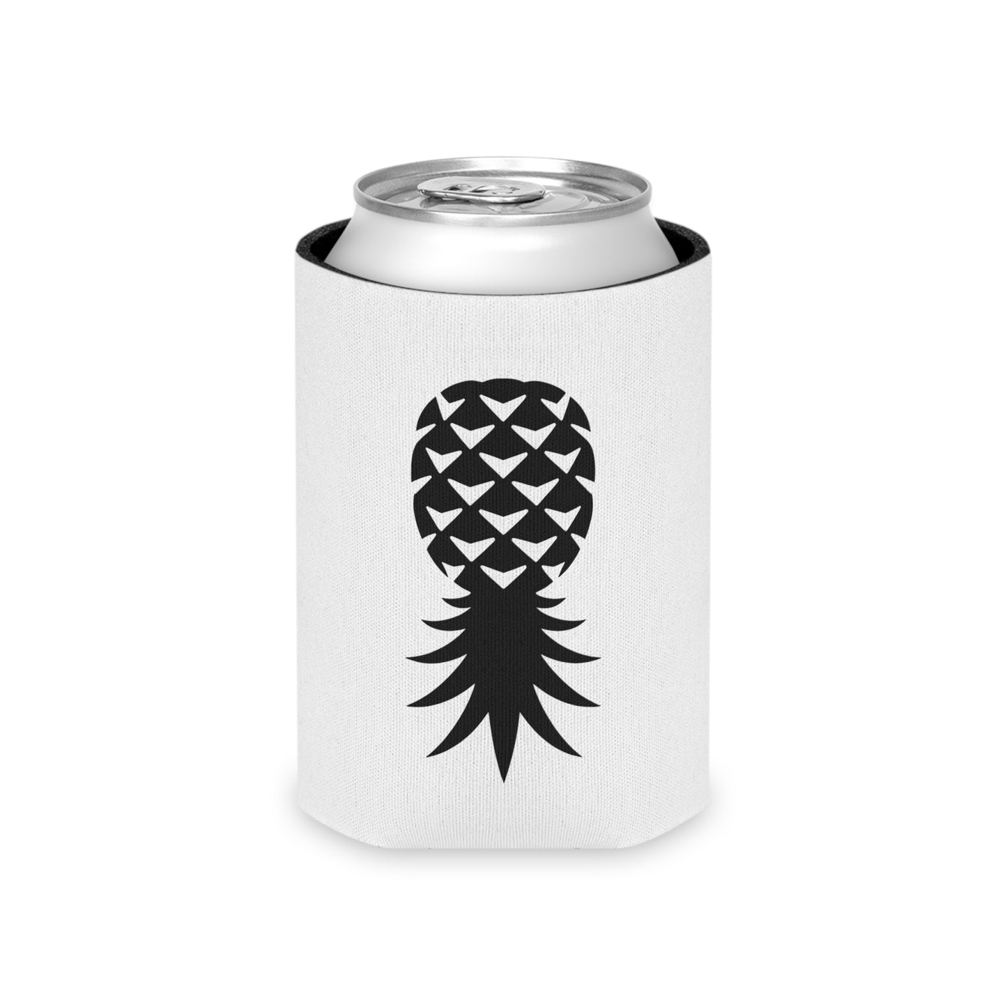 American Naughty SwingApple Can Cooler (Koozie) — White