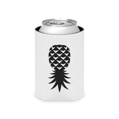 American Naughty SwingApple Can Cooler (Koozie) — White