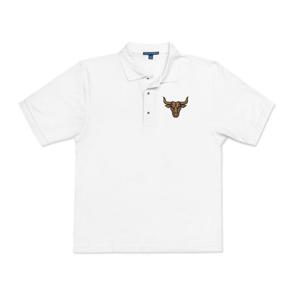 Embroidered American Naughty Bull Polo Shirt