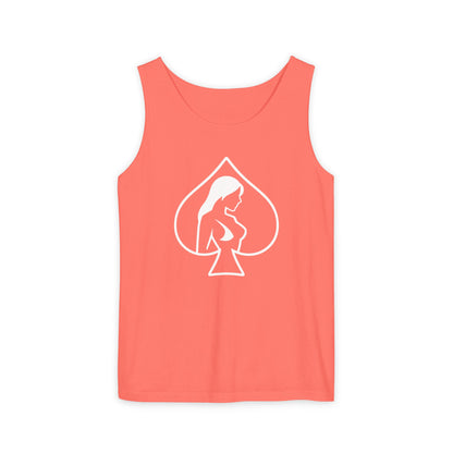 American Naughty HotWife Silhouette Tank Top