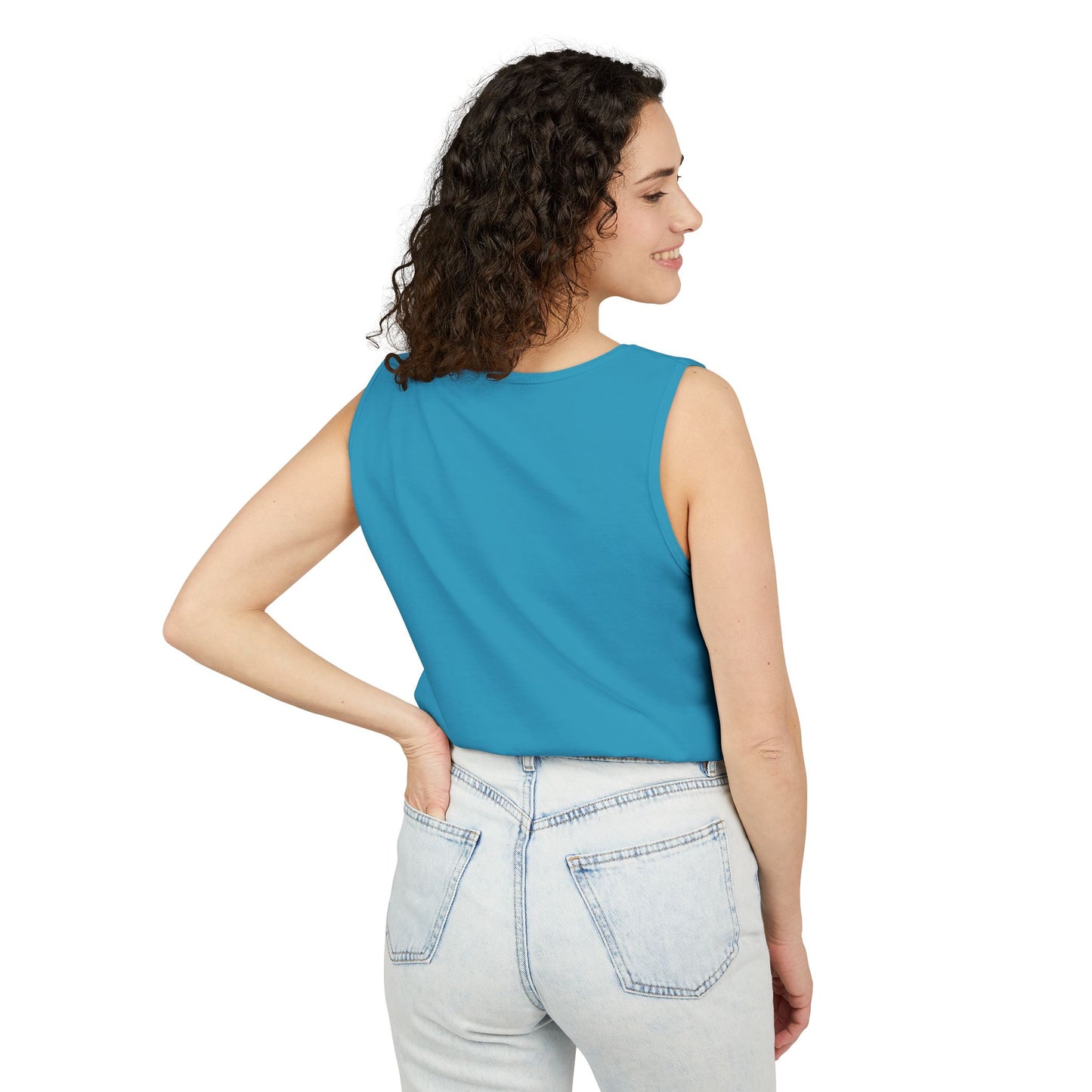 American Naughty HotWife Silhouette Tank Top