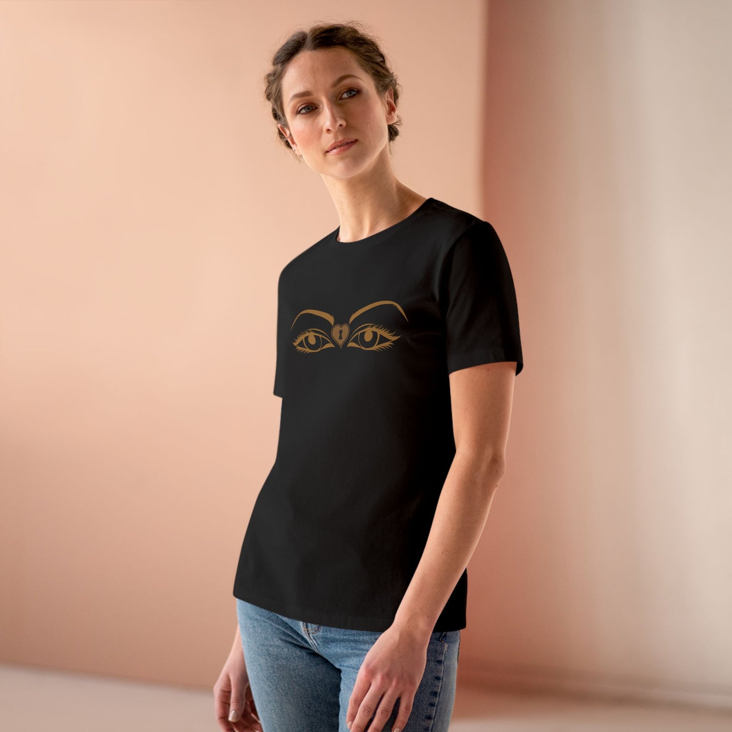 American Naughty CuckQueen Eyez Women's Tee