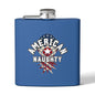 American Naughty 6oz Stainless Steel Flask