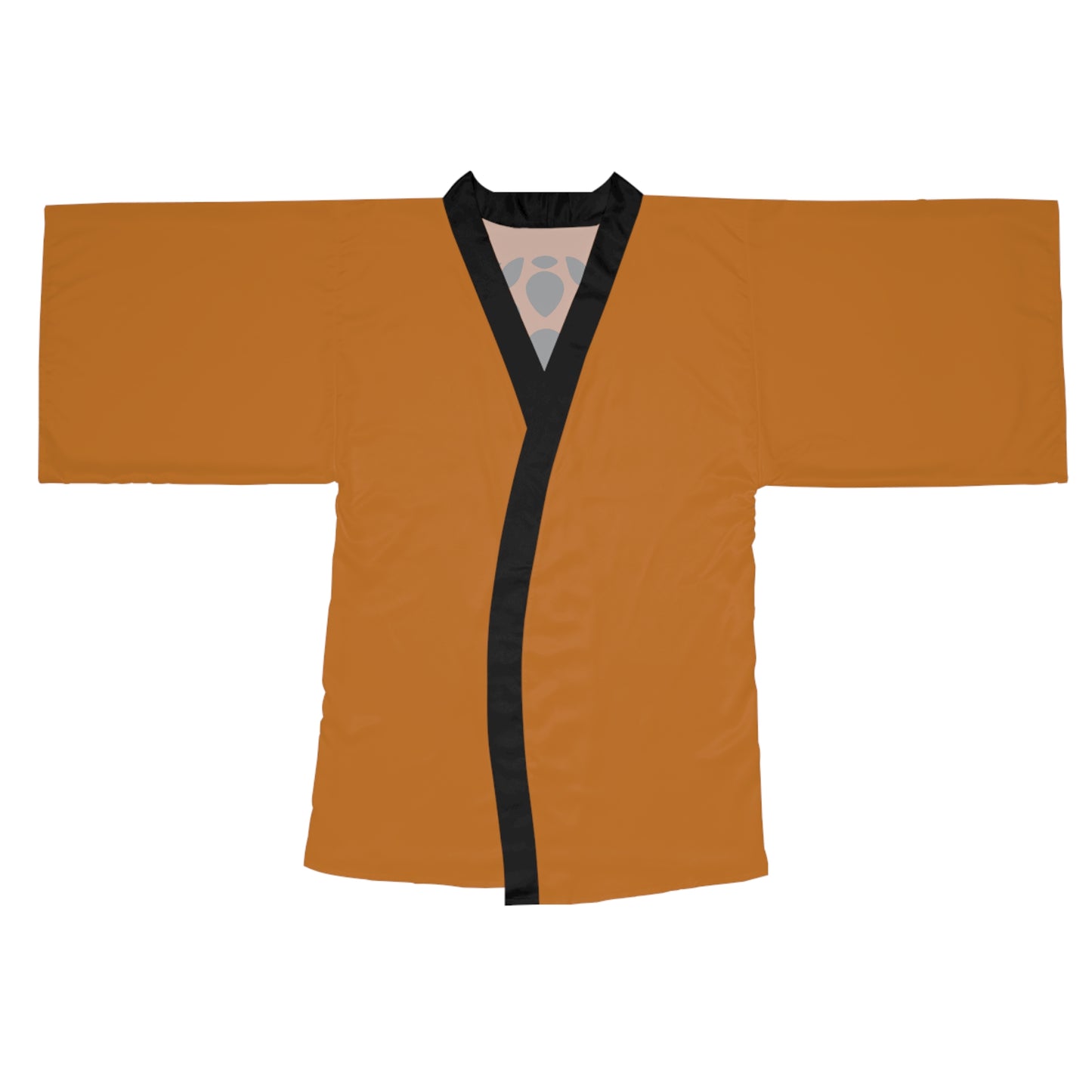 Bronze Long Sleeve Kimono With Black American Naughty Swingapple
