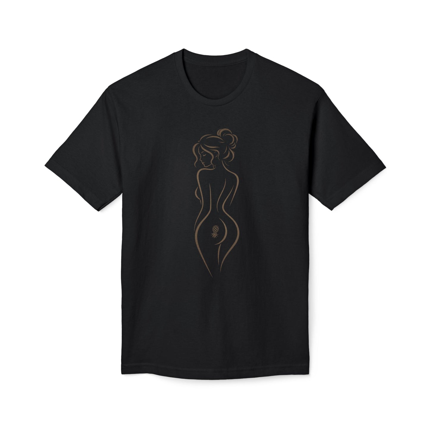 American Naughty CupCake Nude Silhouette Tee