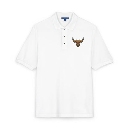 Embroidered American Naughty Bull Polo Shirt
