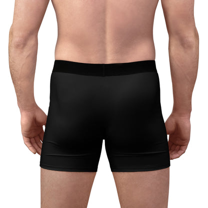 Bronze American Naughty Bull Head Boxer Briefs — Men's Athletic Black Boxer Briefs