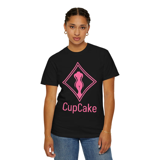Retro Pink Silhouette American Naught CuoCake Graphic Tee