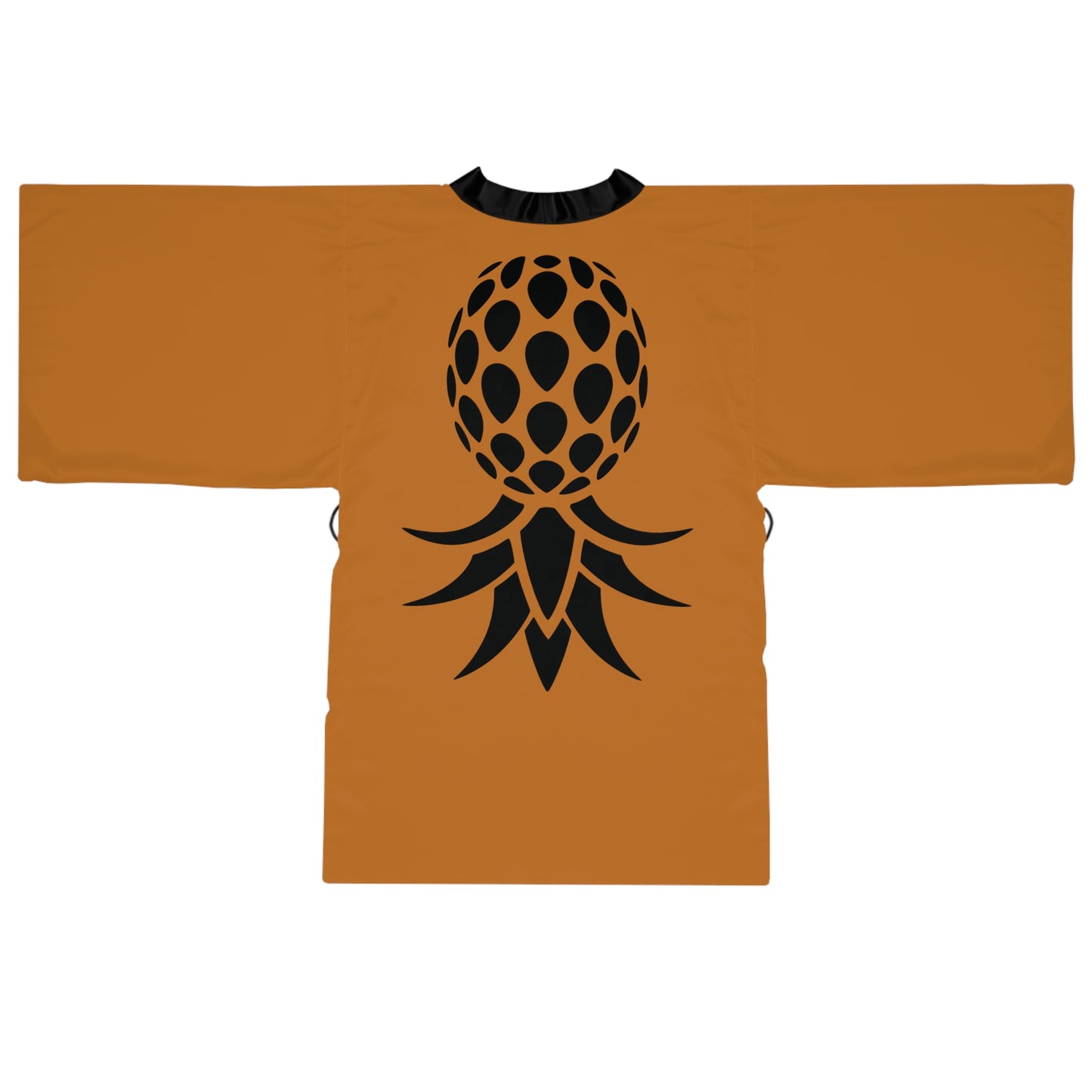 Bronze Long Sleeve Kimono With Black American Naughty Swingapple