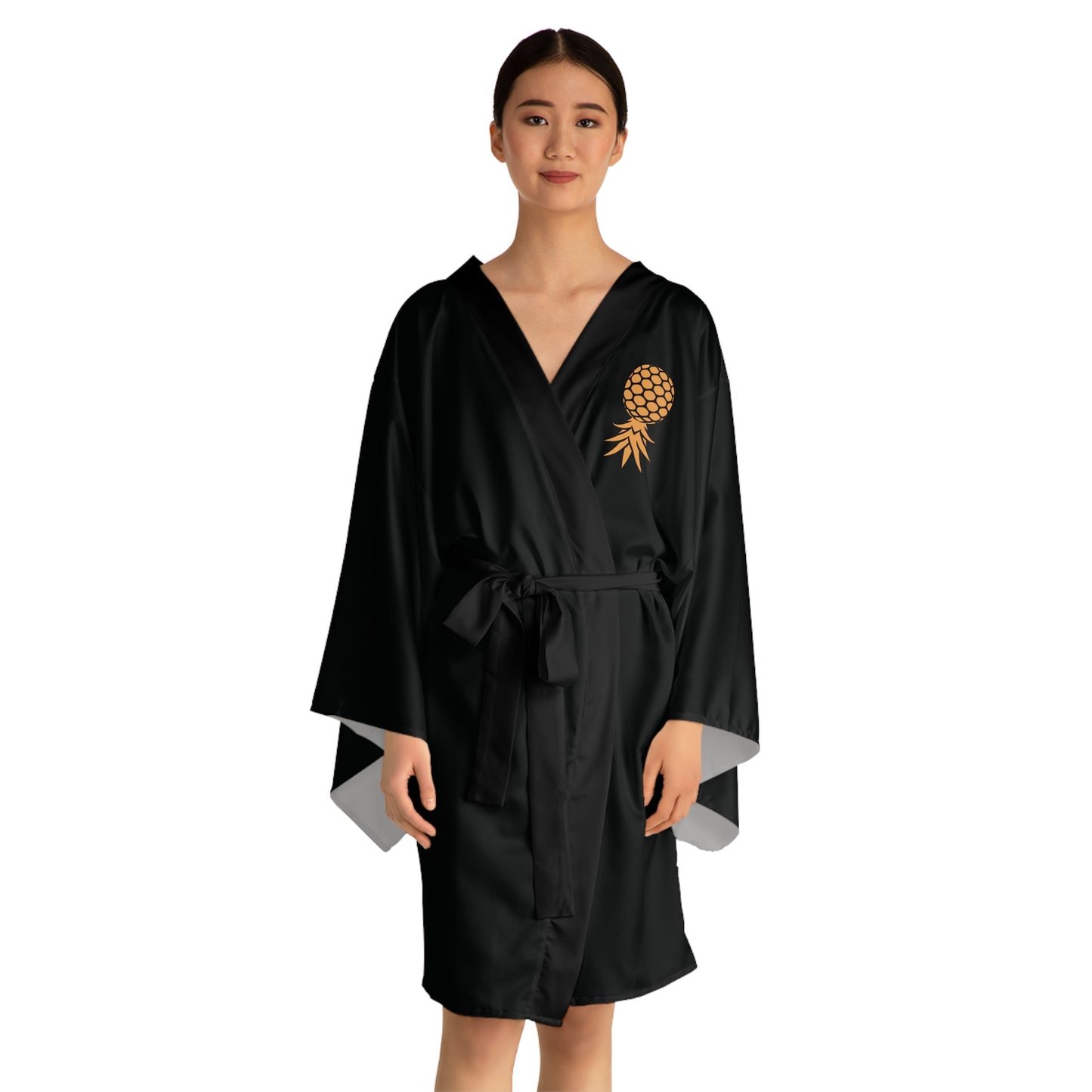 American Naughty Swingapple Embroidered Japanese Kimono Robe