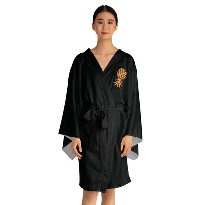 American Naughty Swingapple Embroidered Japanese Kimono Robe
