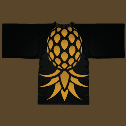 Private Stock™ Bronze SwingApple Kimono Luxury Satin Robe Featuring the Signature SwingApple Design