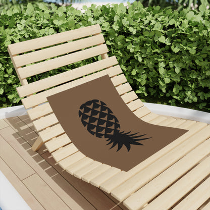 American Naughty SwingApple Beach Towel — Tropical Brown