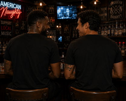 American Naughty Bullpen Gothic Shield T-Shirt