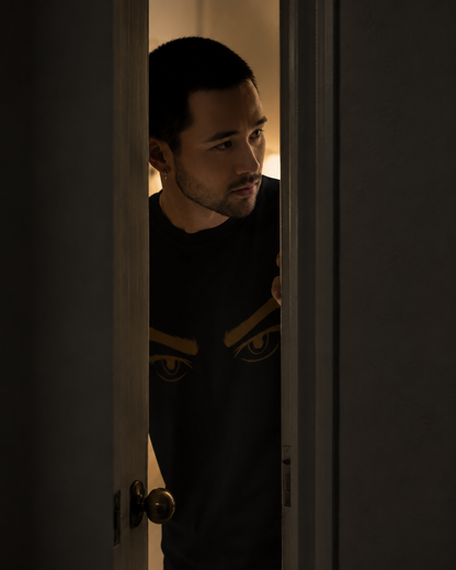 American Naughty Voyeur Eyes Graphic T-Shirt | Discreet Lifestyle Apparel
