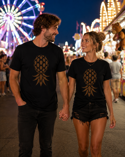 American Naughty Black Signature Tee