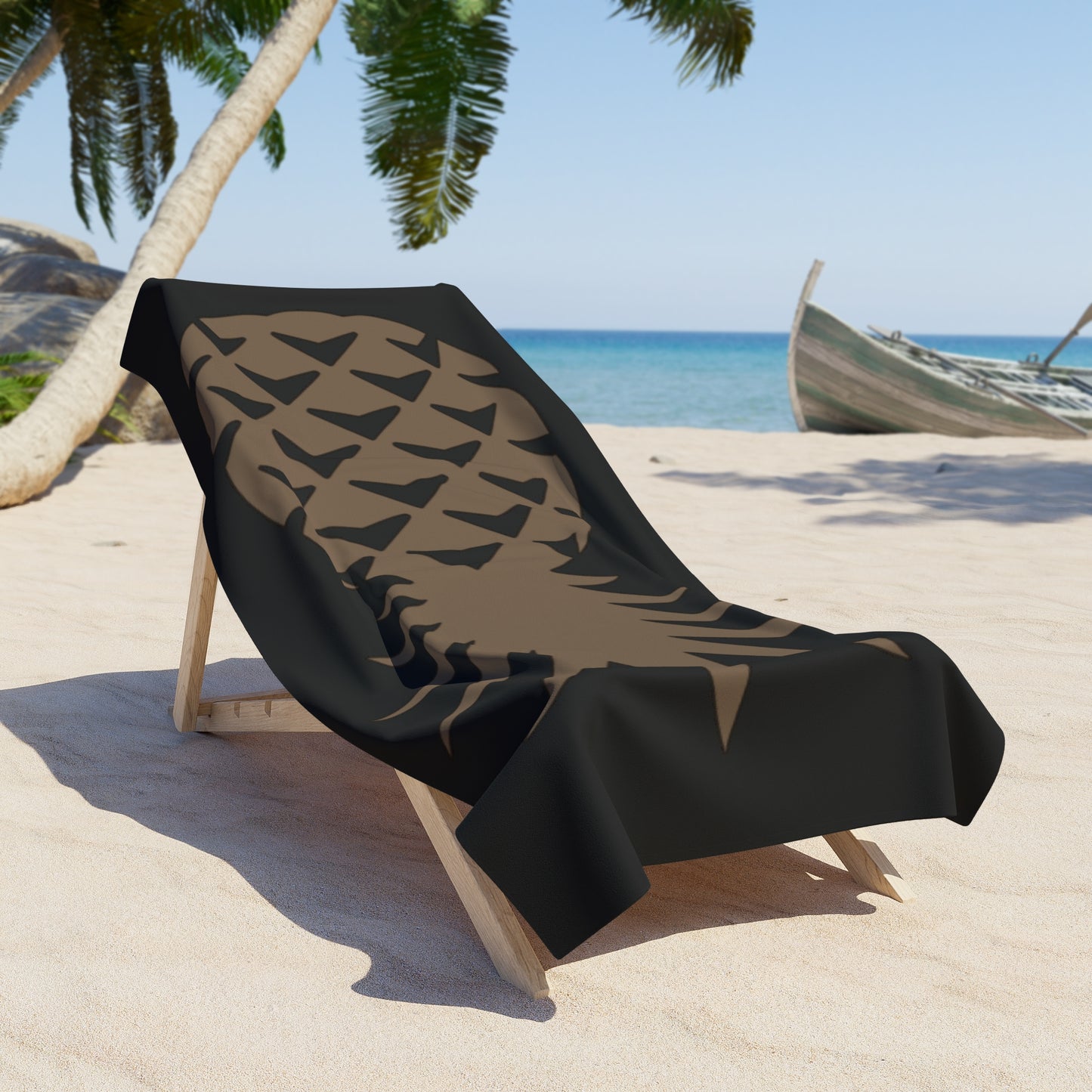 American Naughty Living Bronze SwingApple Beach Towel