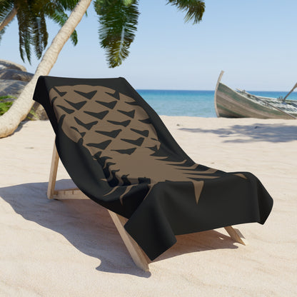 American Naughty Living Bronze SwingApple Beach Towel