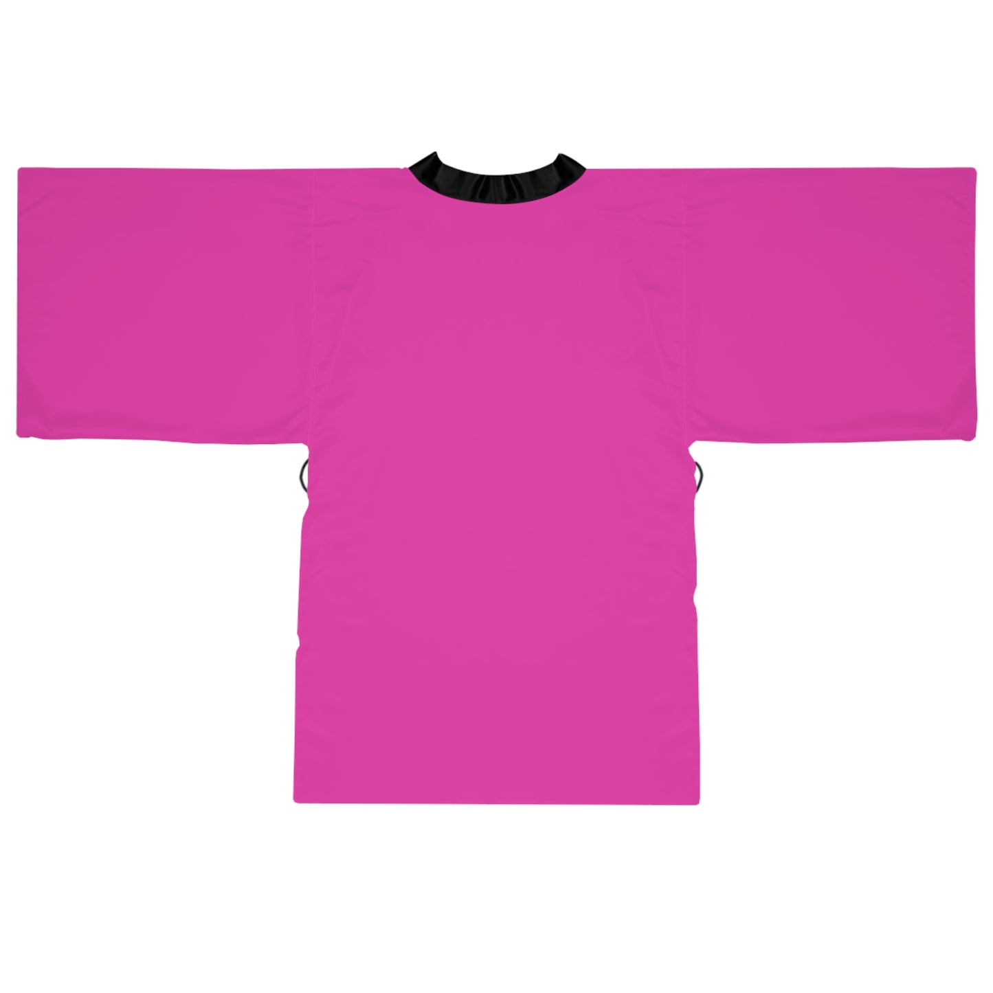 Pink Kimono Robe with an American Naughty Vixen subtle graphic.