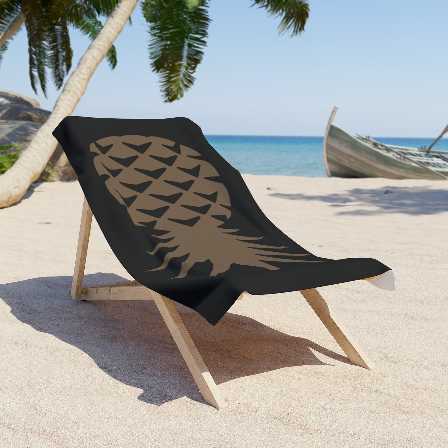 American Naughty Living Bronze SwingApple Beach Towel