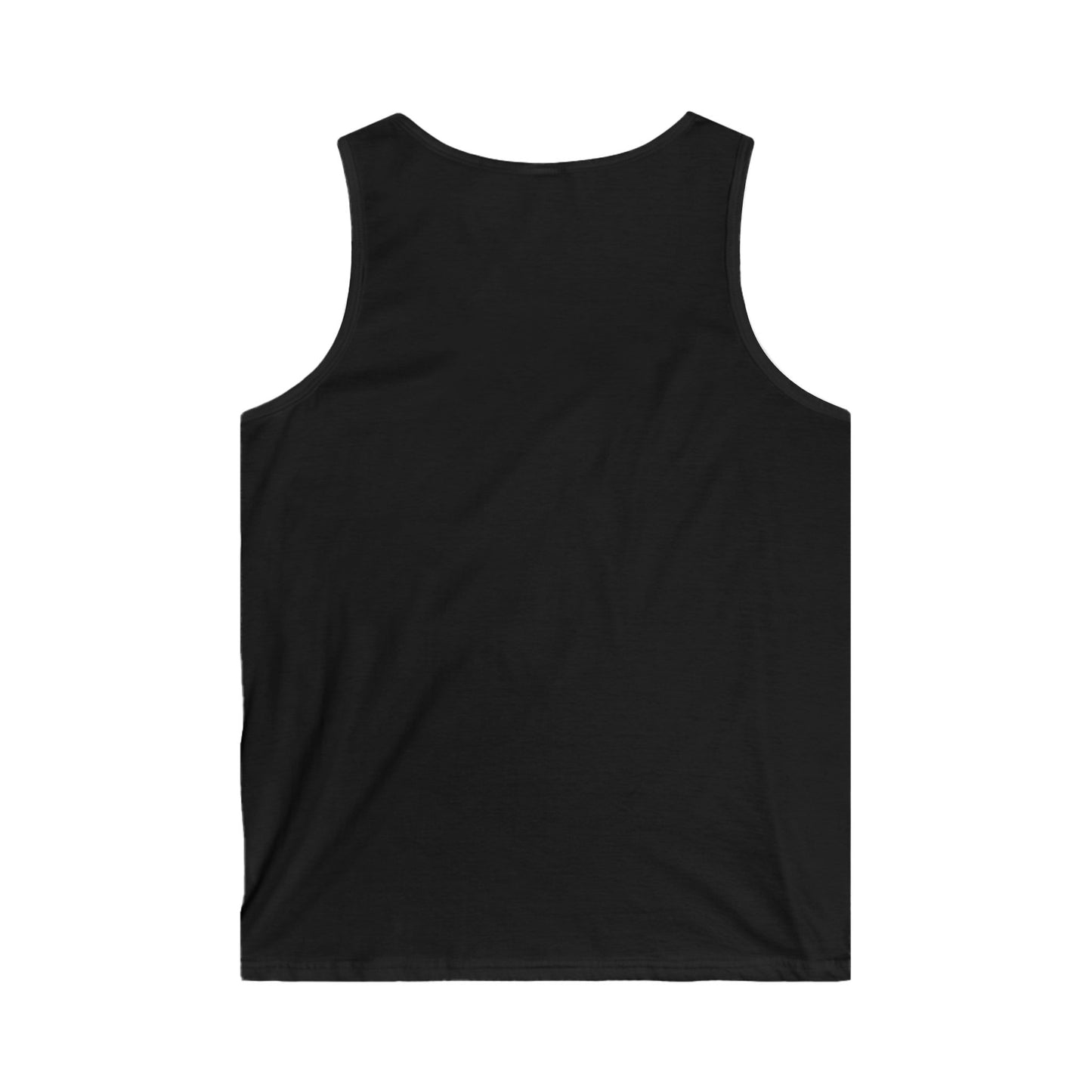Footprint Keyhole Tank Top — Minimalist Adventure Graphic Men's Tank