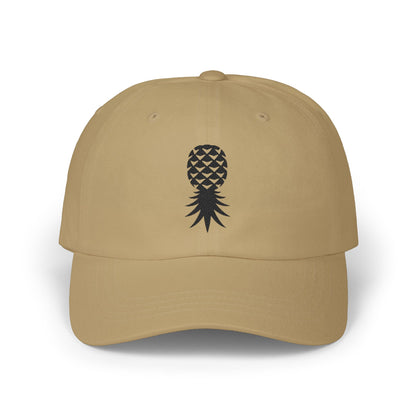 Pineapple Embroidered Dad Cap — Casual Tropical Baseball Hat